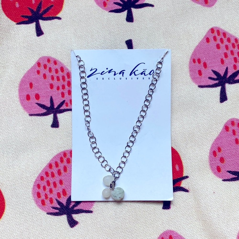 New Zina Kao Exclusives silver charm bracelet